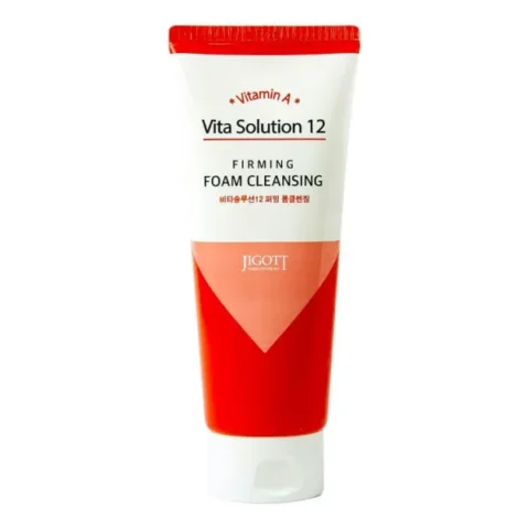 Stangrinantis veido prausiklis Jigott Vita Solution 12 Firming Froam Cleaning 180ml