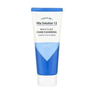 Drėkinantis veido prausiklis Jigott Vita Solution 12 Moisture Froam Cleaning 180ml