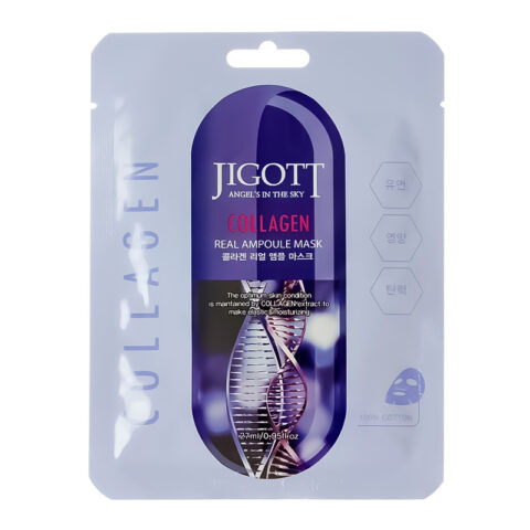 Lakštinė veido kaukė su kolagenu Jigott 27ml