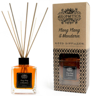 Ylang Ylang ir mandarinų namų kvapas su lazdelėmis 200ml