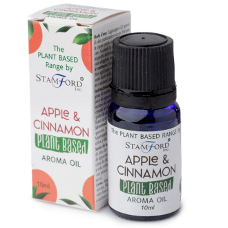 Augalinis obuolių ir cinamono kvapo aromatinis aliejus 10ml
